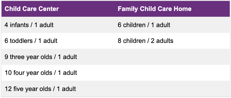 Child Care Center vs. Family Child Care Home 1
